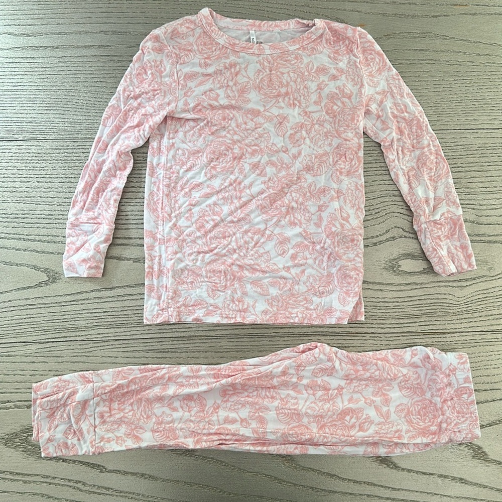 Posh Peanut Martina Long Sleeve Pajamas 3T/4T